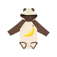 thumbnail image 1 of Inktastic Banana Boys or Girls Long Sleeve Baby Bodysuit, 1 of 5