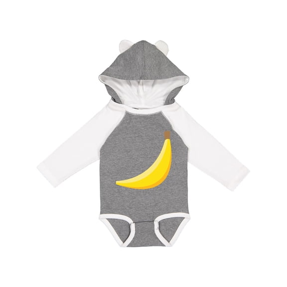 Inktastic Banana Boys or Girls Long Sleeve Baby Bodysuit