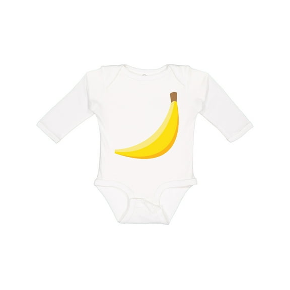 Inktastic Banana Boys or Girls Long Sleeve Baby Bodysuit