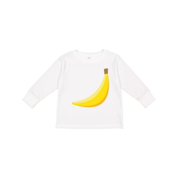 Inktastic Banana Boys or Girls Long Sleeve Toddler T-Shirt