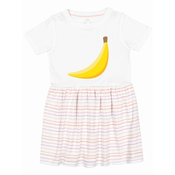 Inktastic Banana Girls Toddler Dress