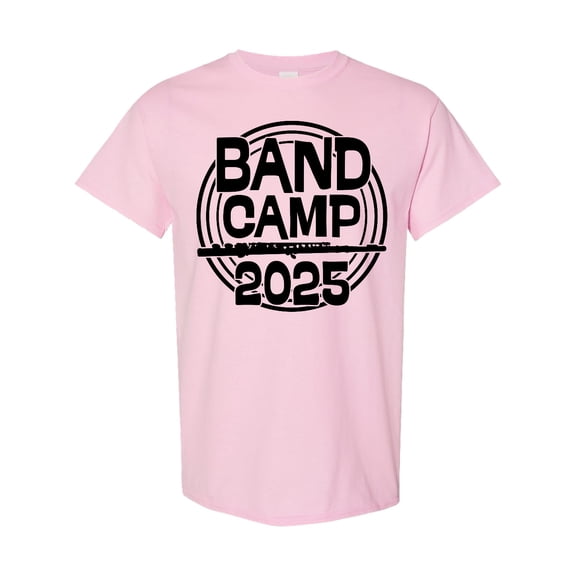 Inktastic Band Camp 2025 Flute T-Shirt