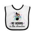 thumbnail image 1 of Inktastic Band Director Mom Boys or Girls Baby Bib, 1 of 4