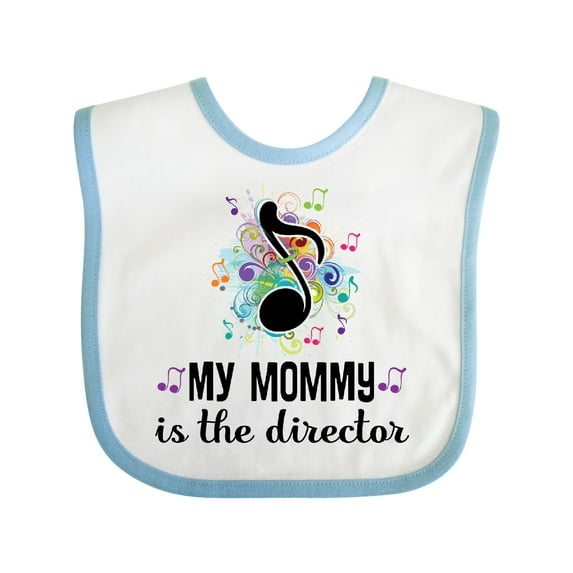 Inktastic Band Director Mom Boys or Girls Baby Bib