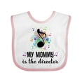 thumbnail image 1 of Inktastic Band Director Mom Boys or Girls Baby Bib, 1 of 4