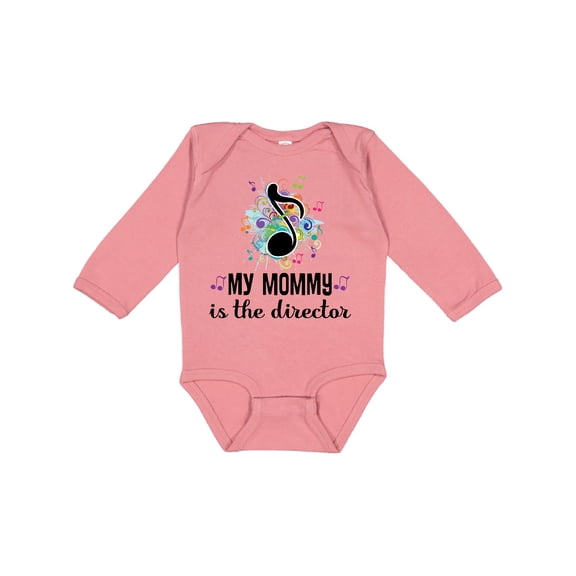 Inktastic Band Director Mom Boys or Girls Long Sleeve Baby Bodysuit