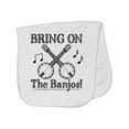 thumbnail image 1 of Inktastic Banjo Music Bluegrass Baby Burp Cloth, 1 of 3