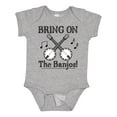 thumbnail image 1 of Inktastic Banjo Music Bluegrass Boys or Girls Baby Bodysuit, 1 of 5