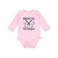 thumbnail image 1 of Inktastic Banjo Music Bluegrass Boys or Girls Long Sleeve Baby Bodysuit, 1 of 5
