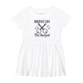 thumbnail image 1 of Inktastic Banjo Music Bluegrass Girls Baby Dress, 1 of 5