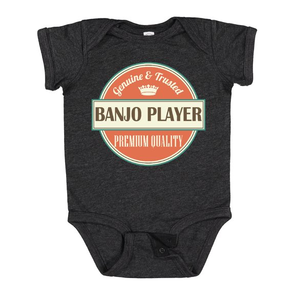 Inktastic Banjo Player Funny Gift Idea Boys or Girls Baby Bodysuit