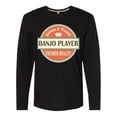 thumbnail image 1 of Inktastic Banjo Player Funny Gift Idea Long Sleeve T-Shirt, 1 of 5