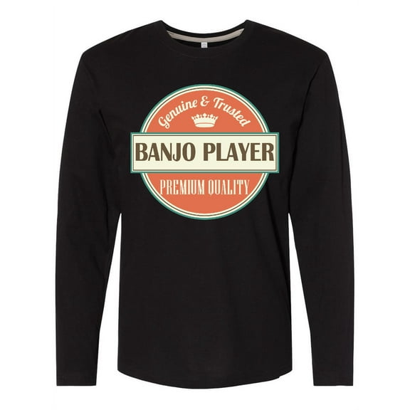 Inktastic Banjo Player Funny Gift Idea Long Sleeve T-Shirt