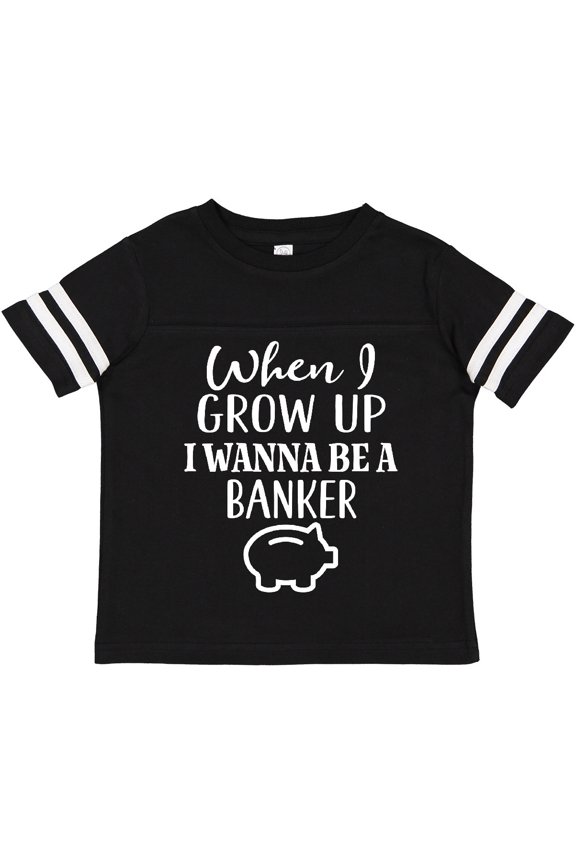 Banker Future Job Boys or Girls Toddler T-Shirt