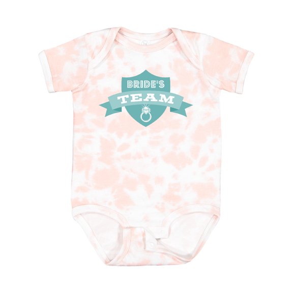 Inktastic Banner Bride's Team Boys or Girls Baby Bodysuit