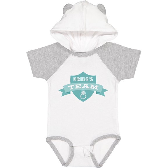 Inktastic Banner Bride's Team Boys or Girls Baby Bodysuit