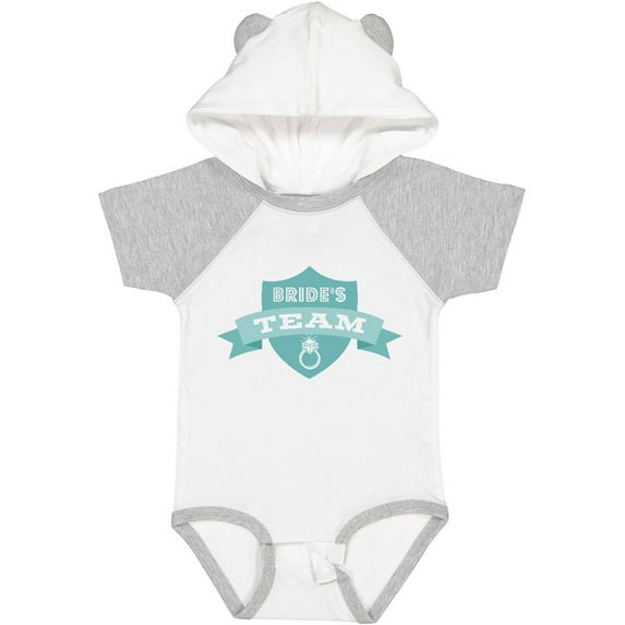 Inktastic Banner Bride's Team Boys or Girls Baby Bodysuit