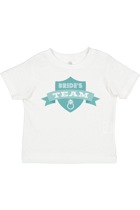 Banner Bride's Team Boys or Girls Toddler T-Shirt