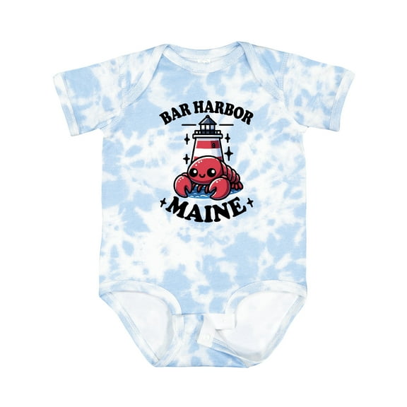 Inktastic Bar Harbor Maine Lobster Boys or Girls Baby Bodysuit