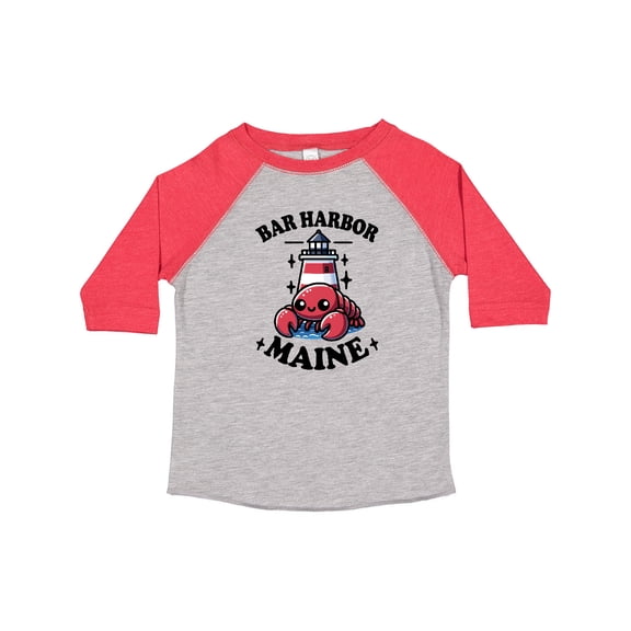 Inktastic Bar Harbor Maine Lobster Boys or Girls Toddler T-Shirt