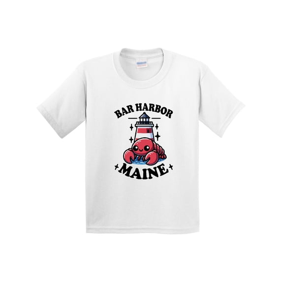 Inktastic Bar Harbor Maine Lobster Youth T-Shirt