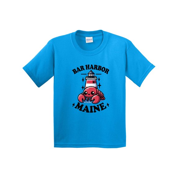 Inktastic Bar Harbor Maine Lobster Youth T-Shirt