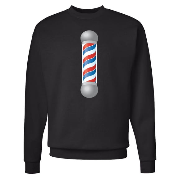 Inktastic Barber Barberpole Adult Sweatshirt