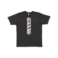 thumbnail image 1 of Inktastic Barber Barberpole T-Shirt, 1 of 5