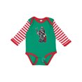 thumbnail image 1 of Inktastic Barber Skater Boys or Girls Long Sleeve Baby Bodysuit, 1 of 5