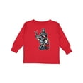 thumbnail image 1 of Inktastic Barber Skater Boys or Girls Long Sleeve Toddler T-Shirt, 1 of 5