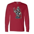 thumbnail image 1 of Inktastic Barber Skater Long Sleeve T-Shirt, 1 of 5