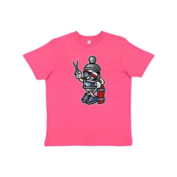 Inktastic Barber Skater Youth T-Shirt