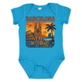 thumbnail image 1 of Inktastic Barcelona Cityscape Artwork Boys or Girls Baby Bodysuit, 1 of 5