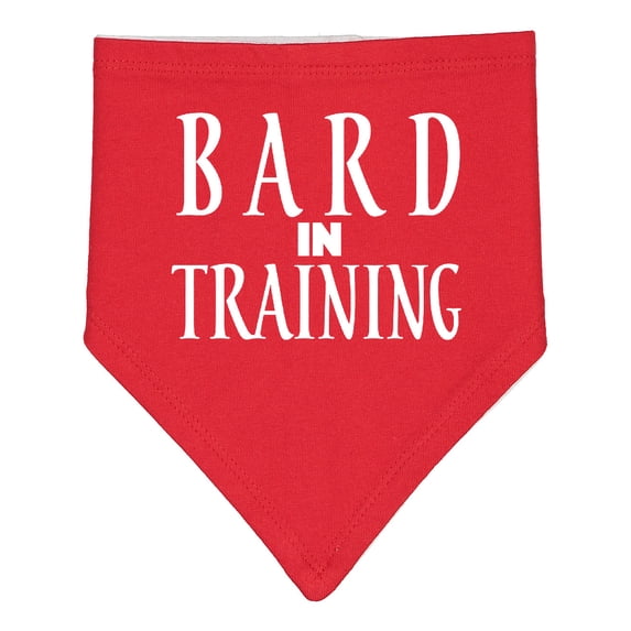 Inktastic Bard in Training Baby Bandana Bib