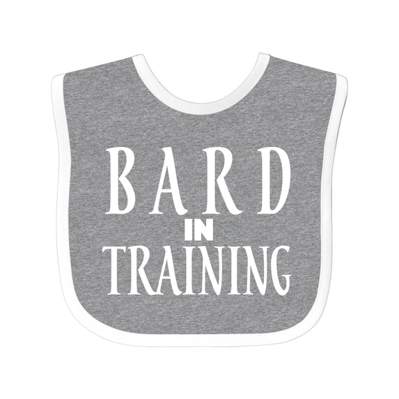 Inktastic Bard in Training Boys or Girls Baby Bib