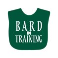 thumbnail image 1 of Inktastic Bard in Training Boys or Girls Baby Bib, 1 of 4