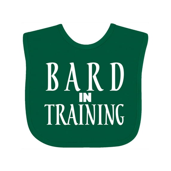 Inktastic Bard in Training Boys or Girls Baby Bib