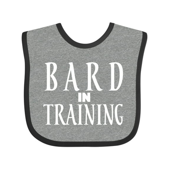 Inktastic Bard in Training Boys or Girls Baby Bib