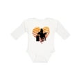thumbnail image 1 of Inktastic Barrel Racing Rodeo Cowgirl Girls Long Sleeve Baby Bodysuit, 1 of 5
