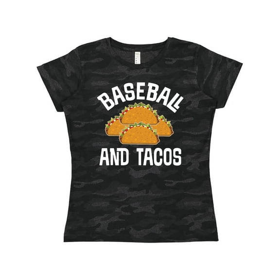 Inktastic Baseball And Tacos Women's T-Shirt