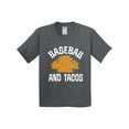thumbnail image 1 of Inktastic Baseball and Tacos Youth T-Shirt, 1 of 5