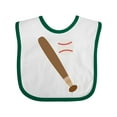 thumbnail image 1 of Inktastic Baseball Bat and Ball Boys or Girls Baby Bib, 1 of 4