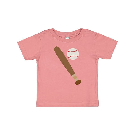 Inktastic Baseball Bat and Ball Boys or Girls Baby T-Shirt