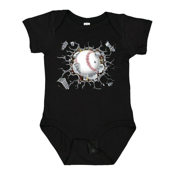 Inktastic Baseball Breakthrough Boys or Girls Baby Bodysuit