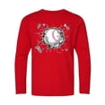 thumbnail image 1 of Inktastic Baseball Breakthrough Long Sleeve Youth T-Shirt, 1 of 5