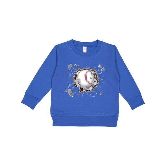 Inktastic Baseball Breakthrough Toddler Sweatshirt