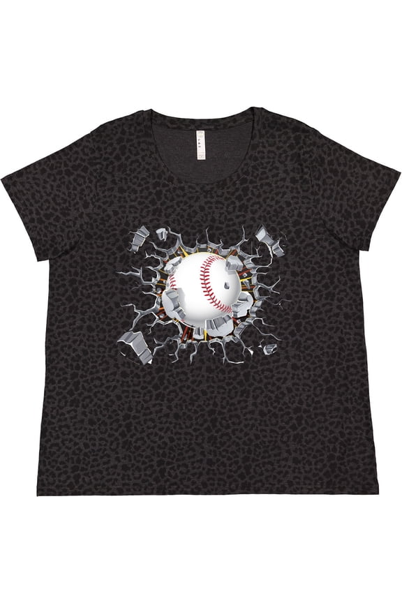 Baseball Breakthrough Women's Plus Size T-Shirt