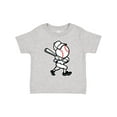thumbnail image 1 of Inktastic Baseball Character Boys or Girls Toddler T-Shirt, 1 of 5