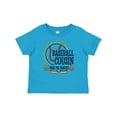 thumbnail image 1 of Inktastic Baseball Cousin Pass the Snacks Boys or Girls Baby T-Shirt, 1 of 5
