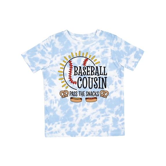 Inktastic Baseball Cousin Pass the Snacks Boys or Girls Toddler T-Shirt